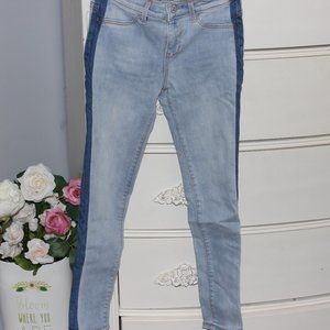 OLD NAVY Ballerina Jeans-Girls S-10 Jeggings-Faded